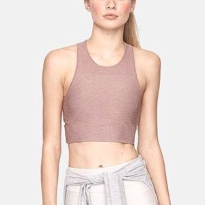 Outdoor Voices slashback crop Mauve